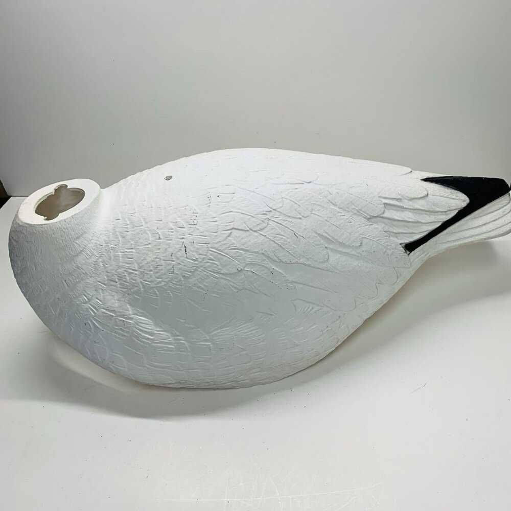 Snow Goose‎ Shell Feeder Decoy Without Head